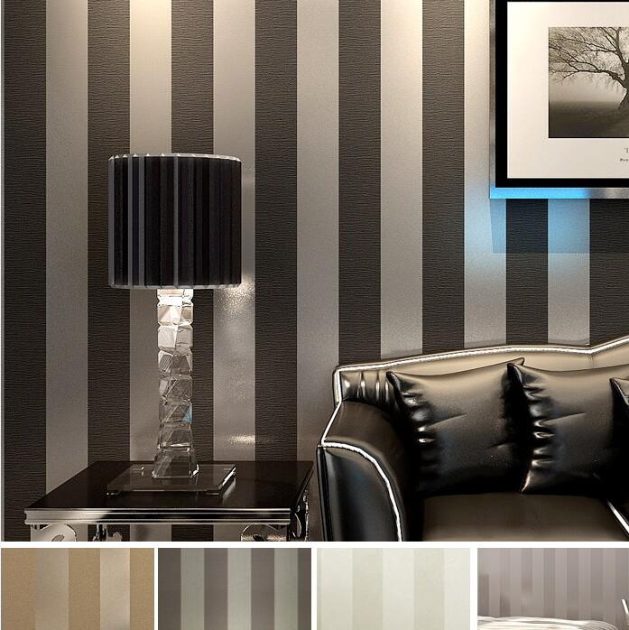 black and silver striped wallpaper,room,living room,interior design,wall,wallpaper (390816