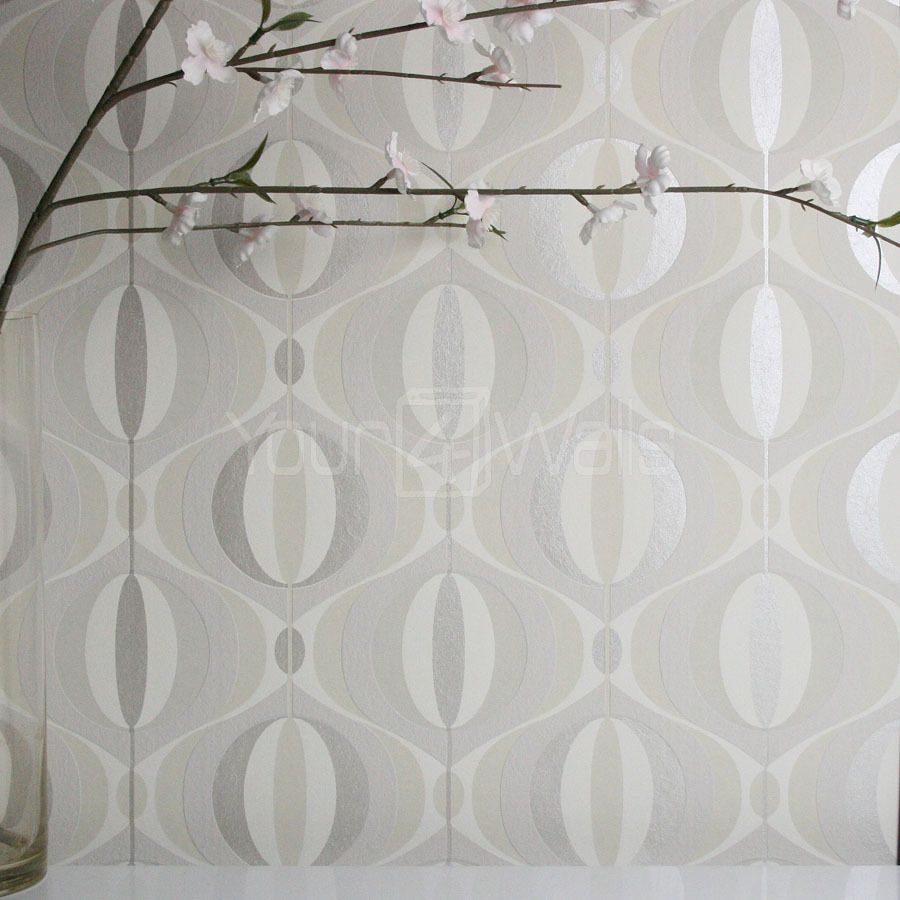 灰色のクリーム色の壁紙,繊維,カーテン,ベージュ,インテリア・デザイン,壁紙