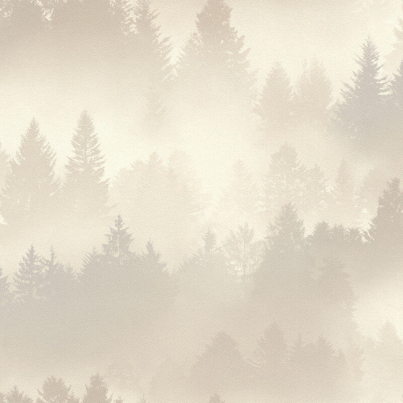 papel pintado gris crema,naturaleza,cielo,paisaje natural,árbol,niebla