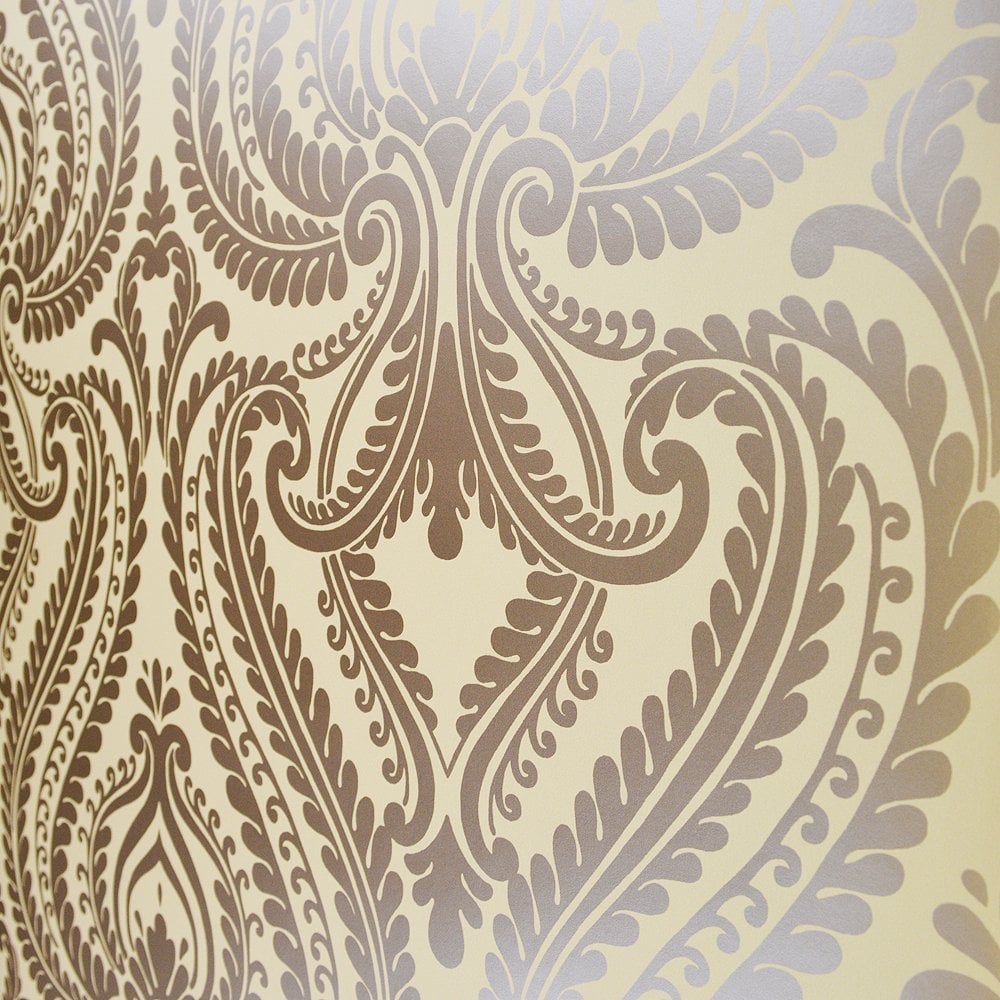 cream patterned wallpaper,pattern,motif,paisley,visual arts,wallpaper