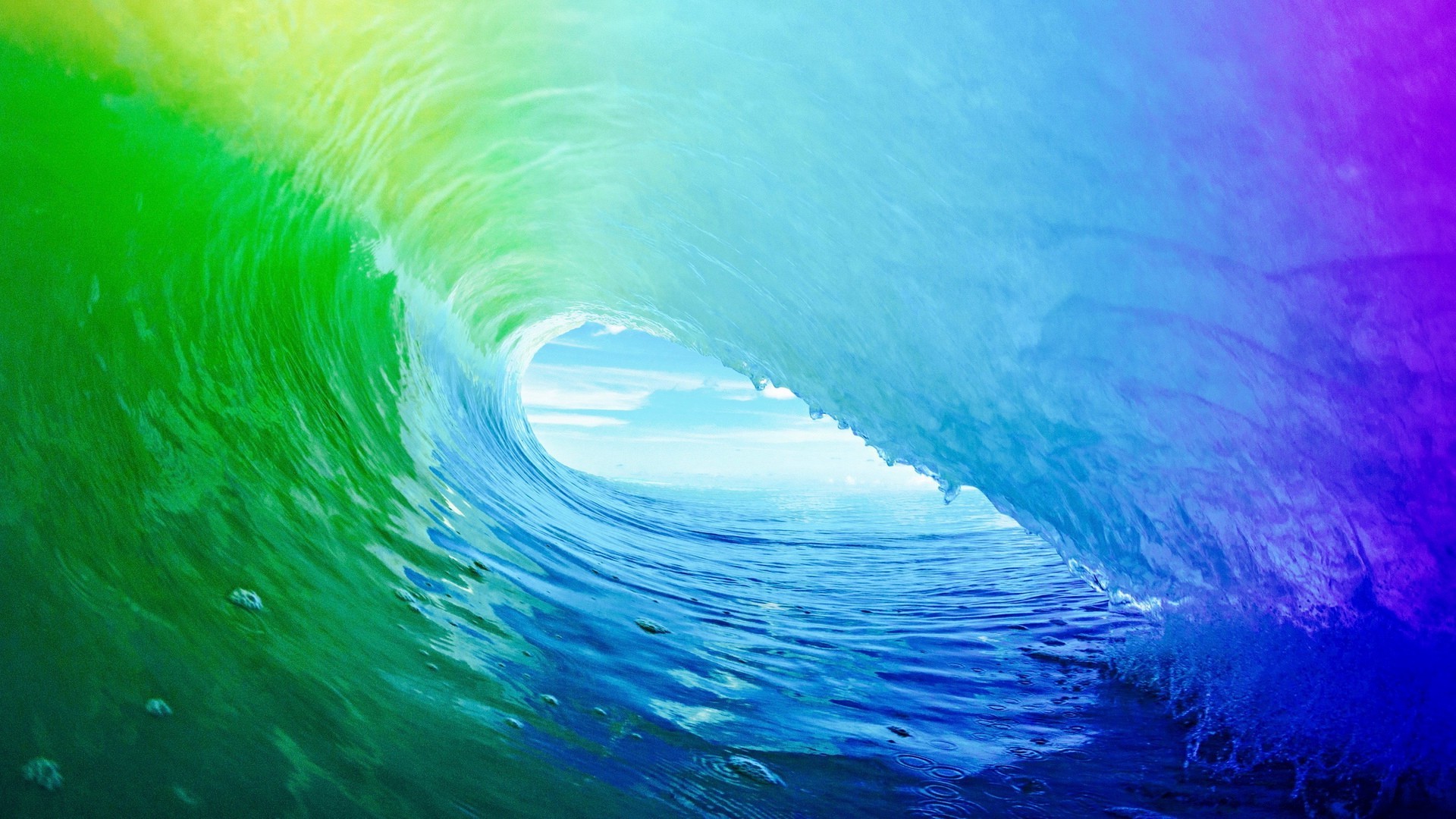 ヌガー壁紙4k,波,風の波,青い,水,緑