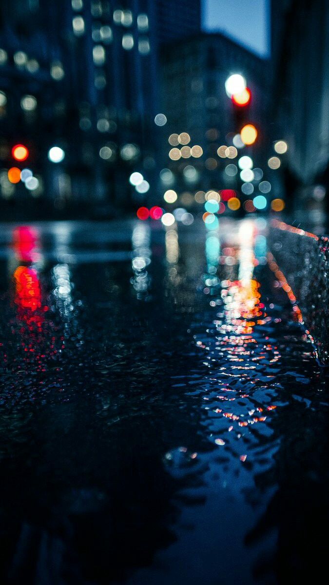 fond d'écran de téléphone google,l'eau,pluie,bleu,réflexion,nuit