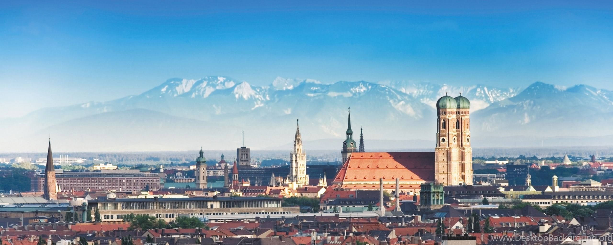 뮌헨 벽지,수도권,시티,도시 풍경,하늘,지평선 (#392040) - WallpaperUse