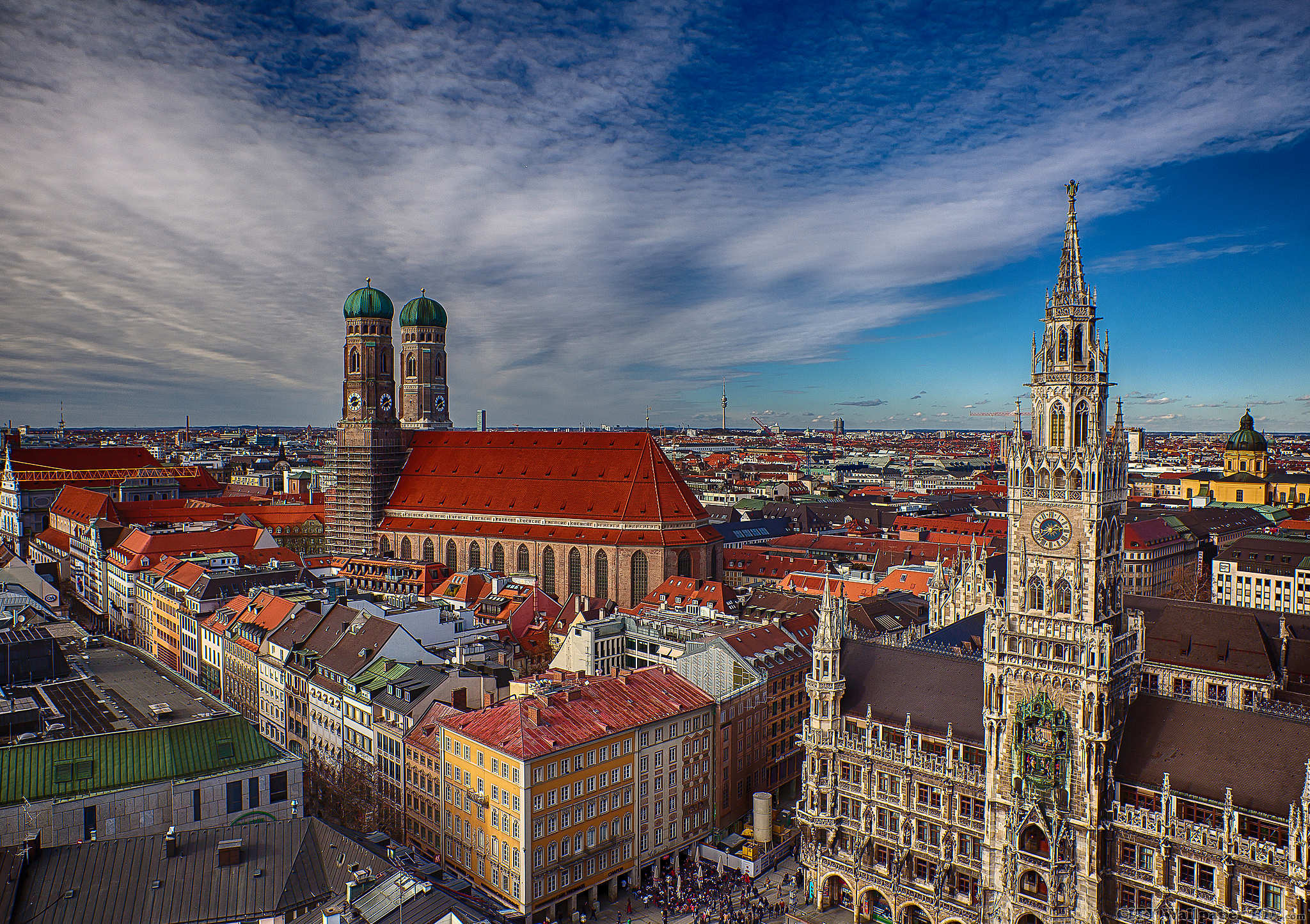 munich wallpaper,city,urban area,metropolitan area,cityscape,sky