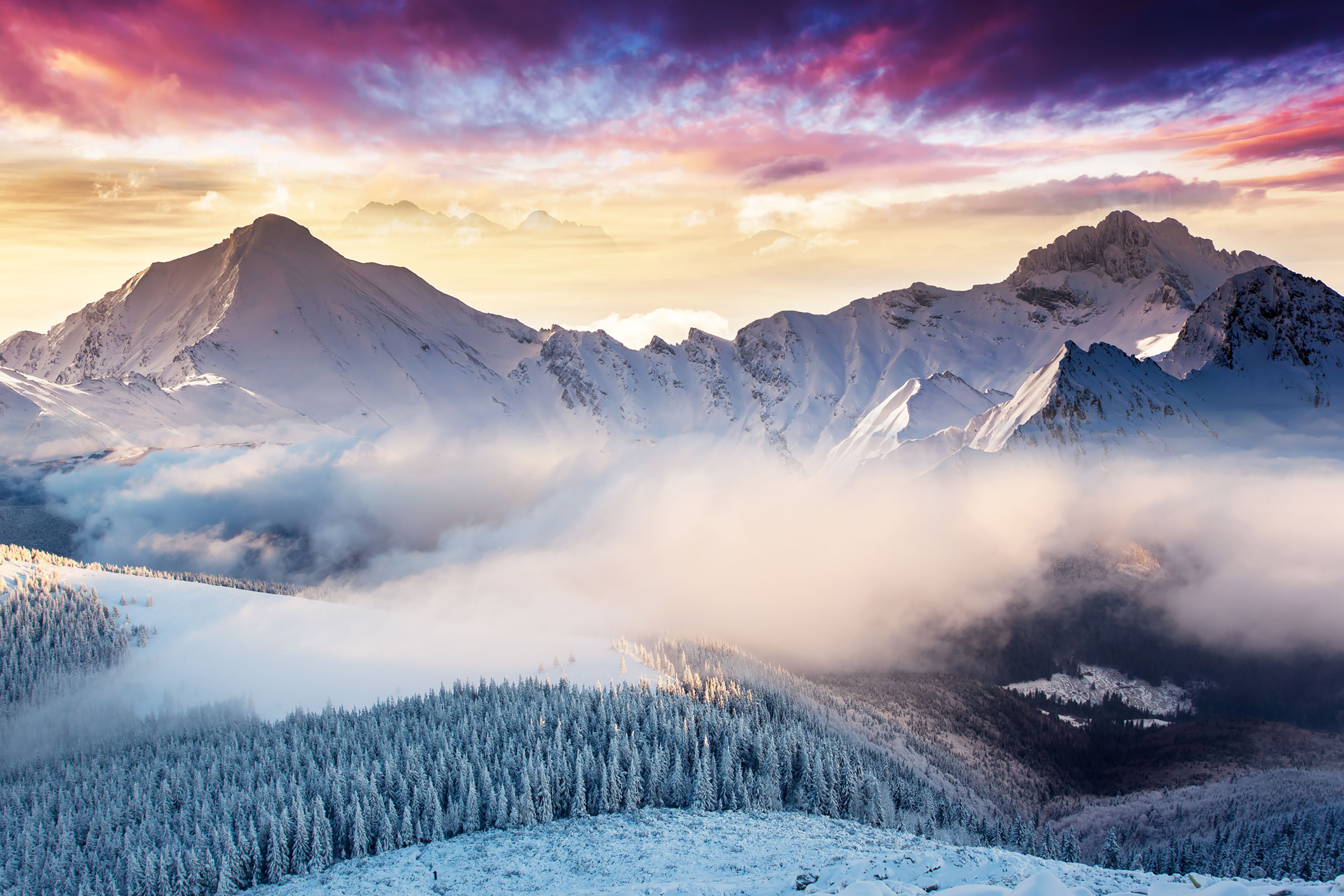 oberfläche studio tapete,berg,natürliche landschaft,himmel,natur,gebirge