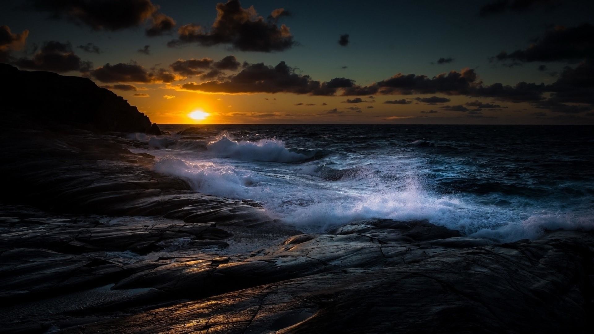 dark sea wallpaper,sky,body of water,sea,nature,horizon