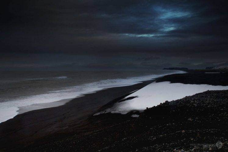 dunkle meer tapete,himmel,natur,wasser,schwarz,meer