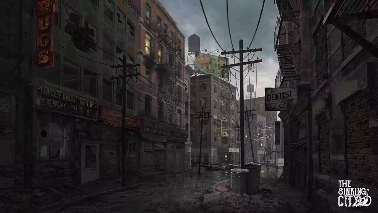 wallpaper from,alley,action adventure game,street,town,darkness