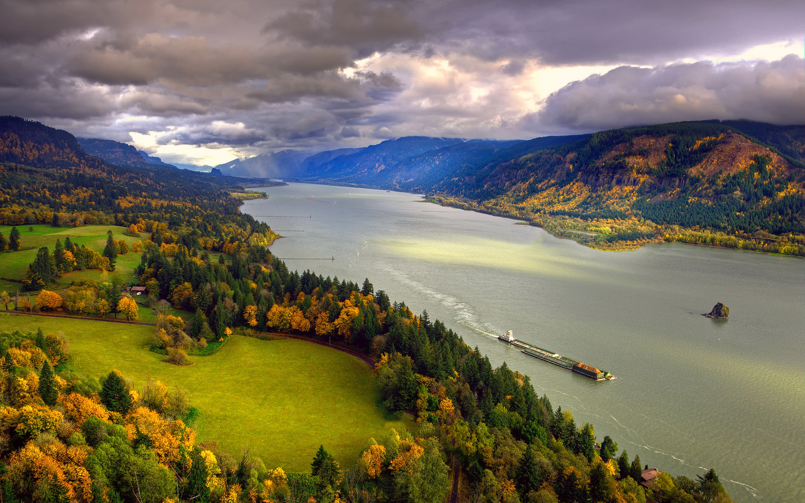 schöne aussicht tapete,natur,natürliche landschaft,berg,himmel,see