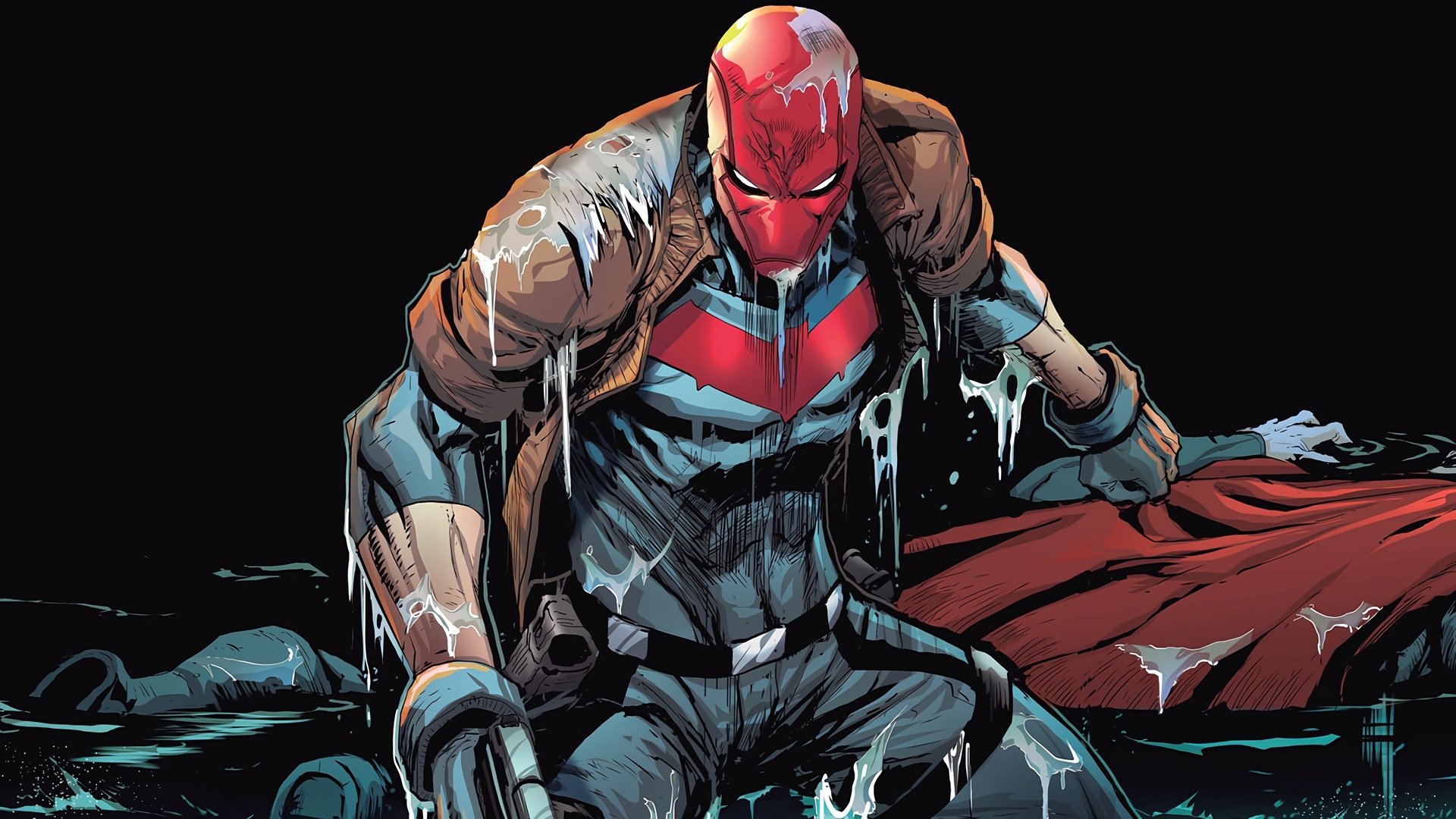 red hood hd wallpaper,superhero,fictional character,fiction,illustration,comics