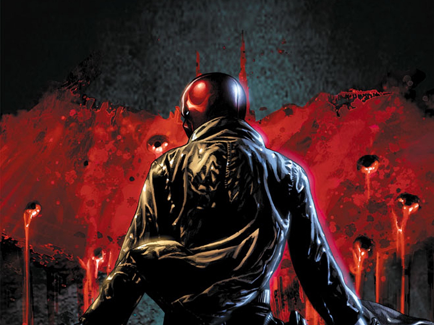 red hood hd wallpaper,superhero,fictional character,batman,demon,cg artwork