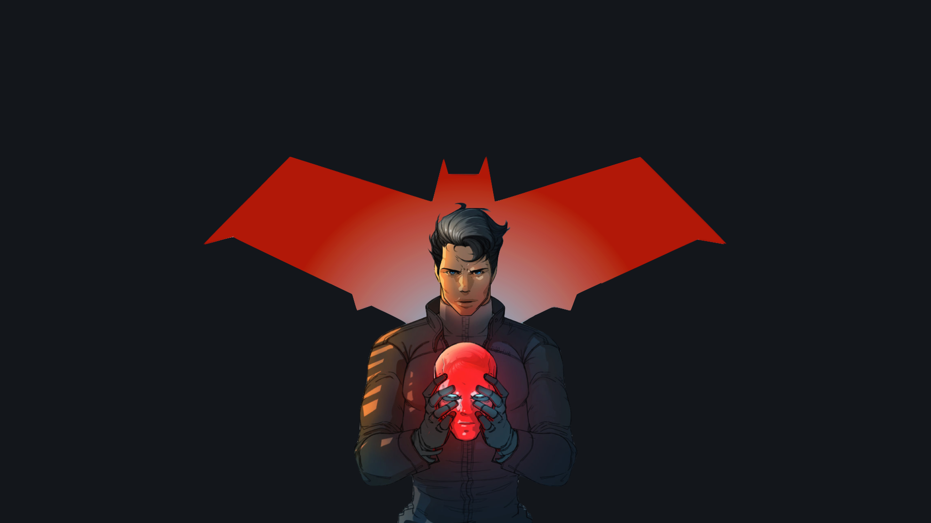red hood hd wallpaper,red,illustration,fictional character,superhero,graphic design