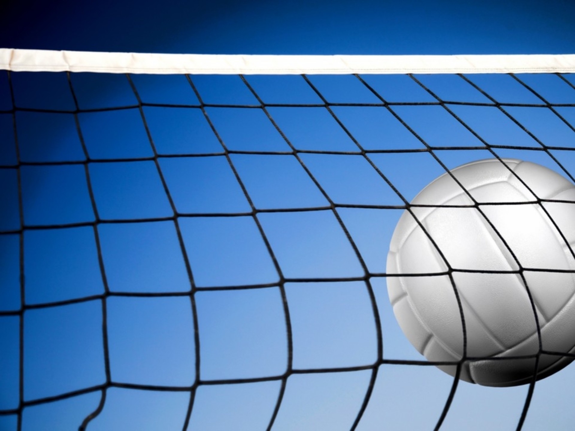 volleyball wallpaper background,net,daytime,ball,blue,goal
