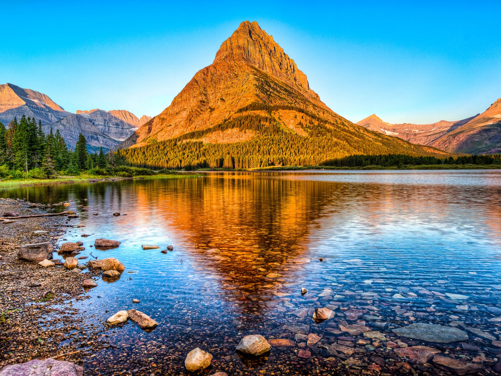 mount wallpaper,natural landscape,nature,reflection,mountain,mountainous landforms