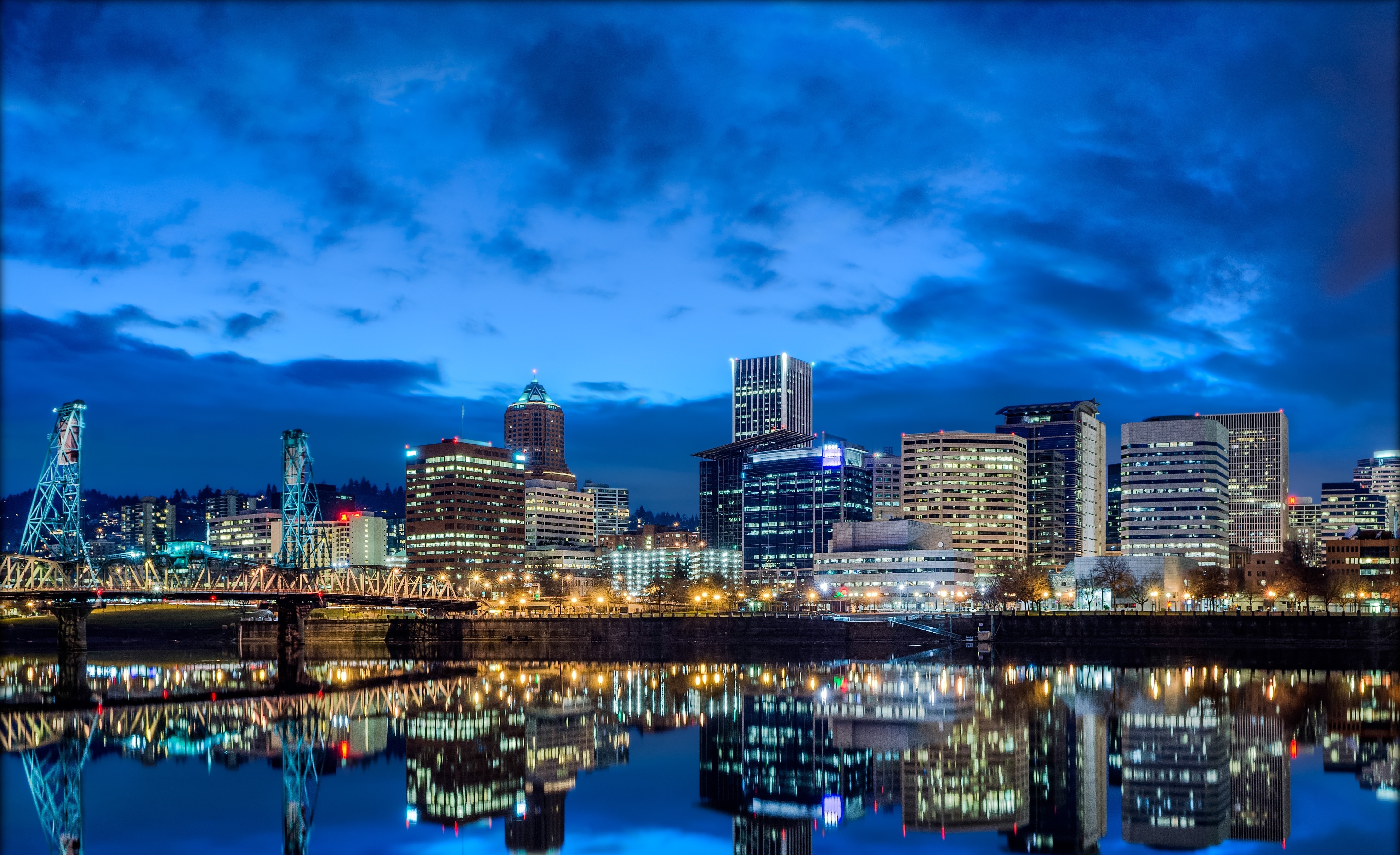 portland wallpaper,city,cityscape,metropolitan area,skyline,sky