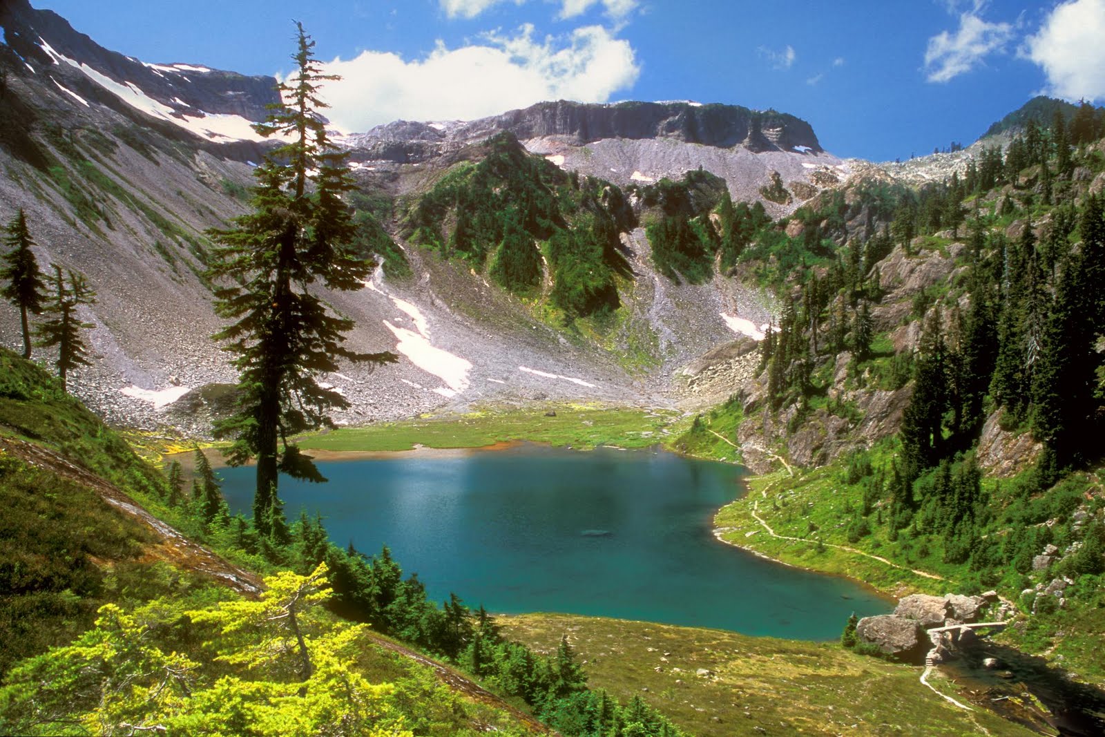 가장 멋진 월페이퍼,자연 경관,작은 호수,자연,물줄기,산