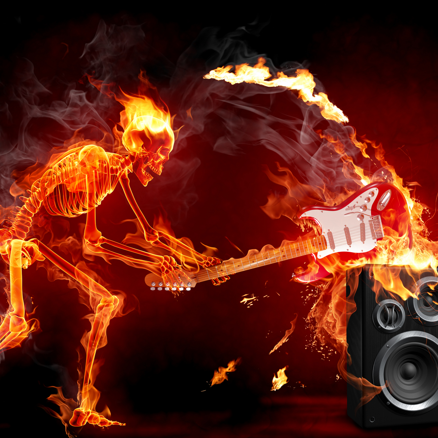 metall rock tapete,flamme,hitze,feuer,orange,illustration