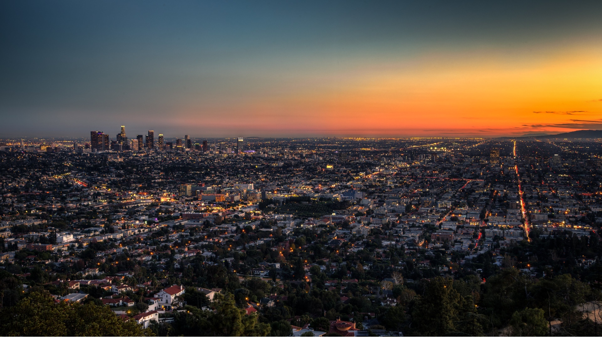 fonds d'écran angeles,paysage urbain,zone métropolitaine,zone urbaine,ciel,ville