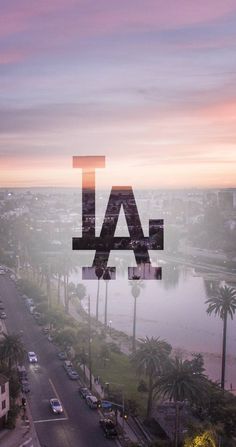 los angeles phone wallpaper,sky,atmospheric phenomenon,font,morning,horizon