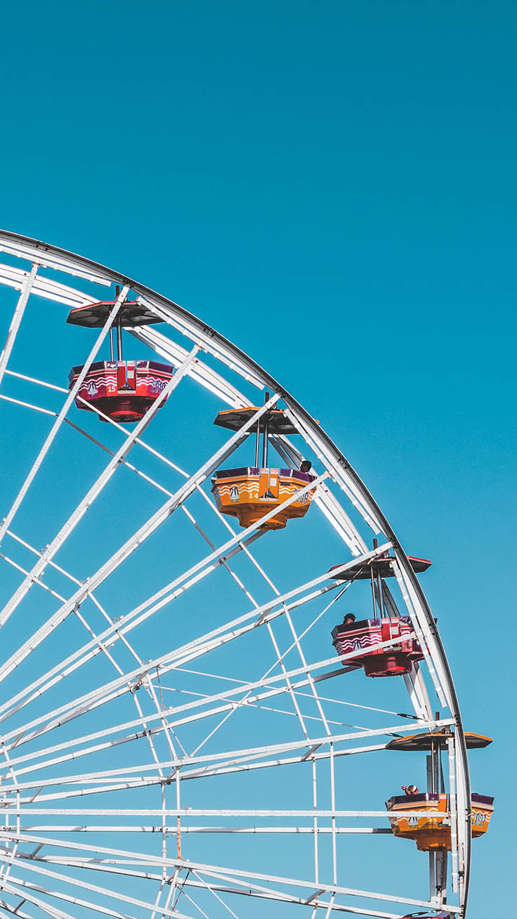 los angeles phone wallpaper,rueda de la fortuna,parque de atracciones,atracción de feria,atracción turística,rueda