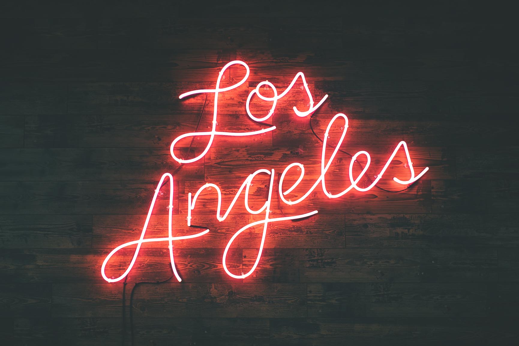 los angeles phone wallpaper,neon sign,red,neon,text,electronic signage