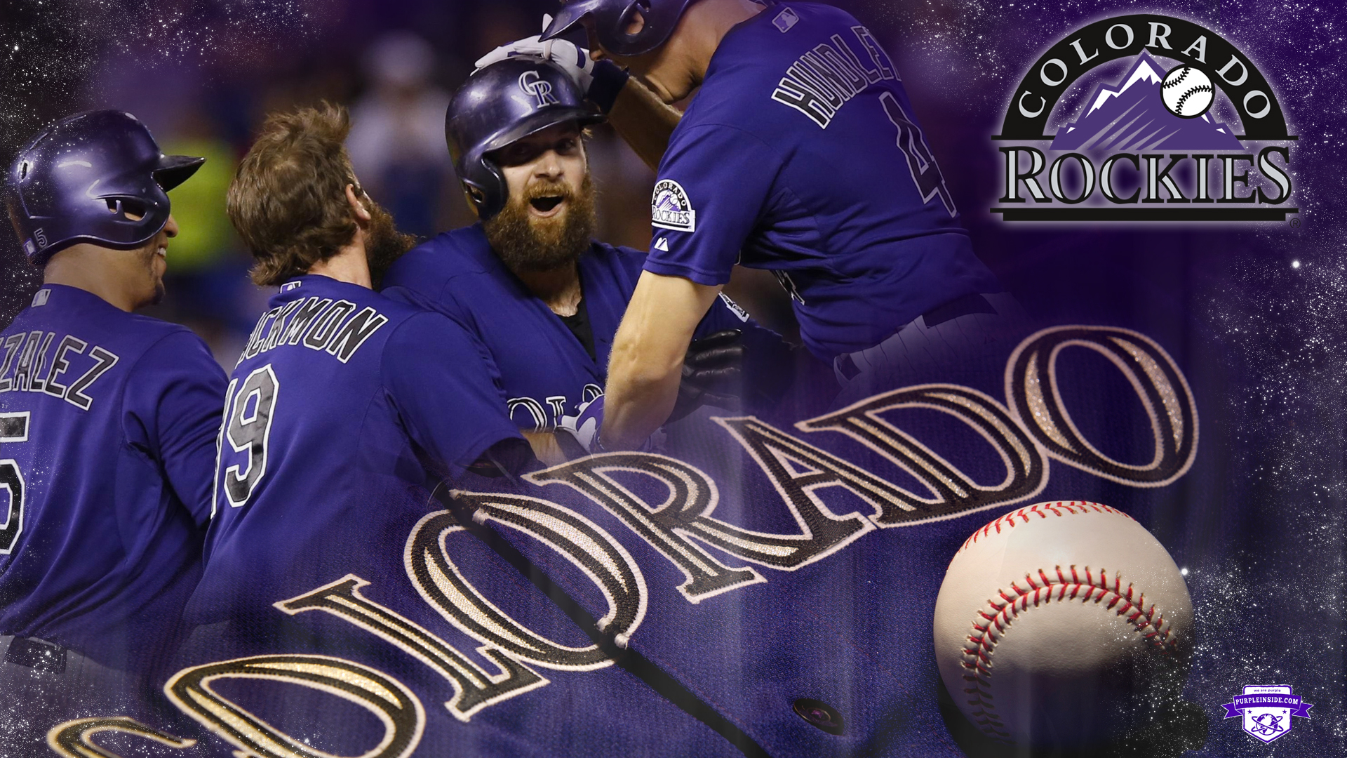 colorado rockies wallpaper,sports uniform,jersey,player,team sport,sports gear