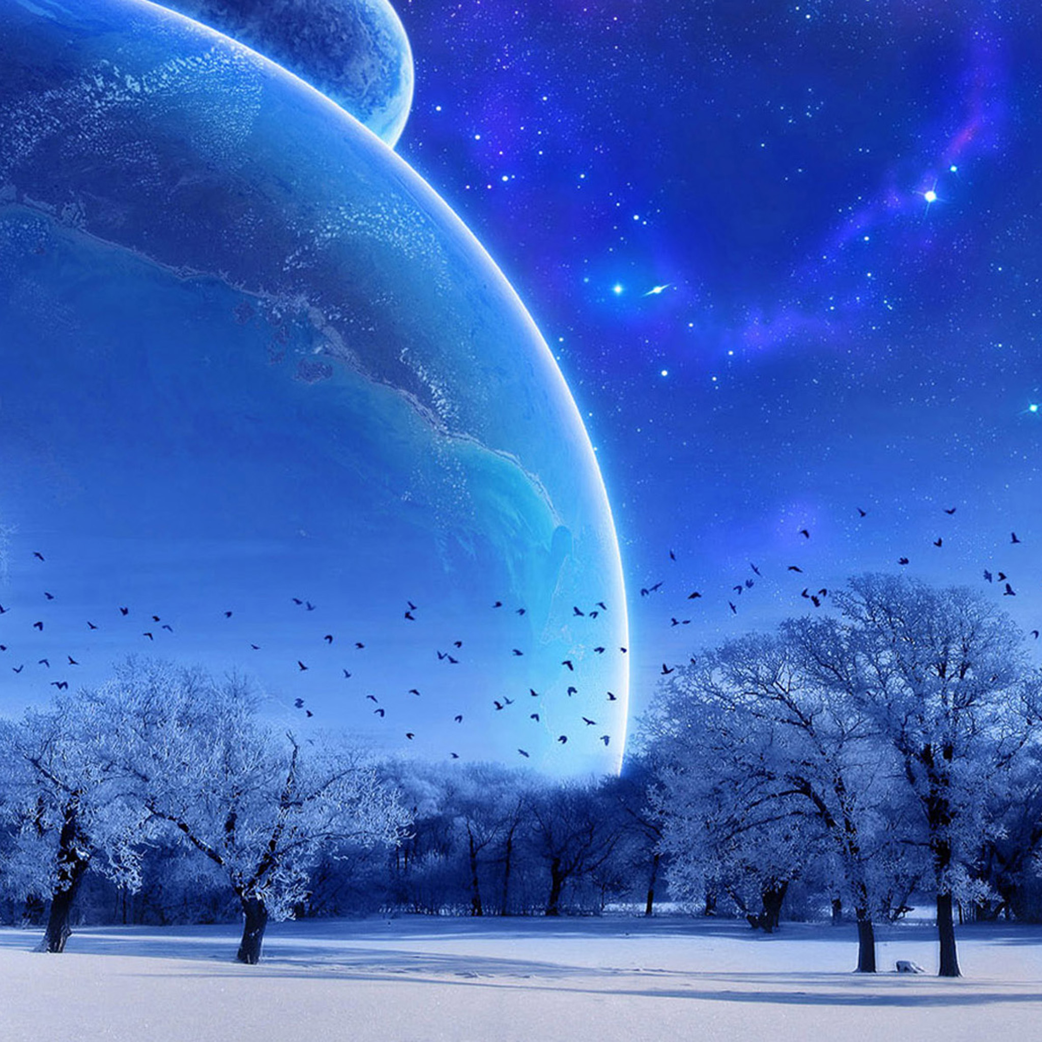 sfondo schermata di blocco ipad,cielo,paesaggio naturale,atmosfera,inverno,congelamento