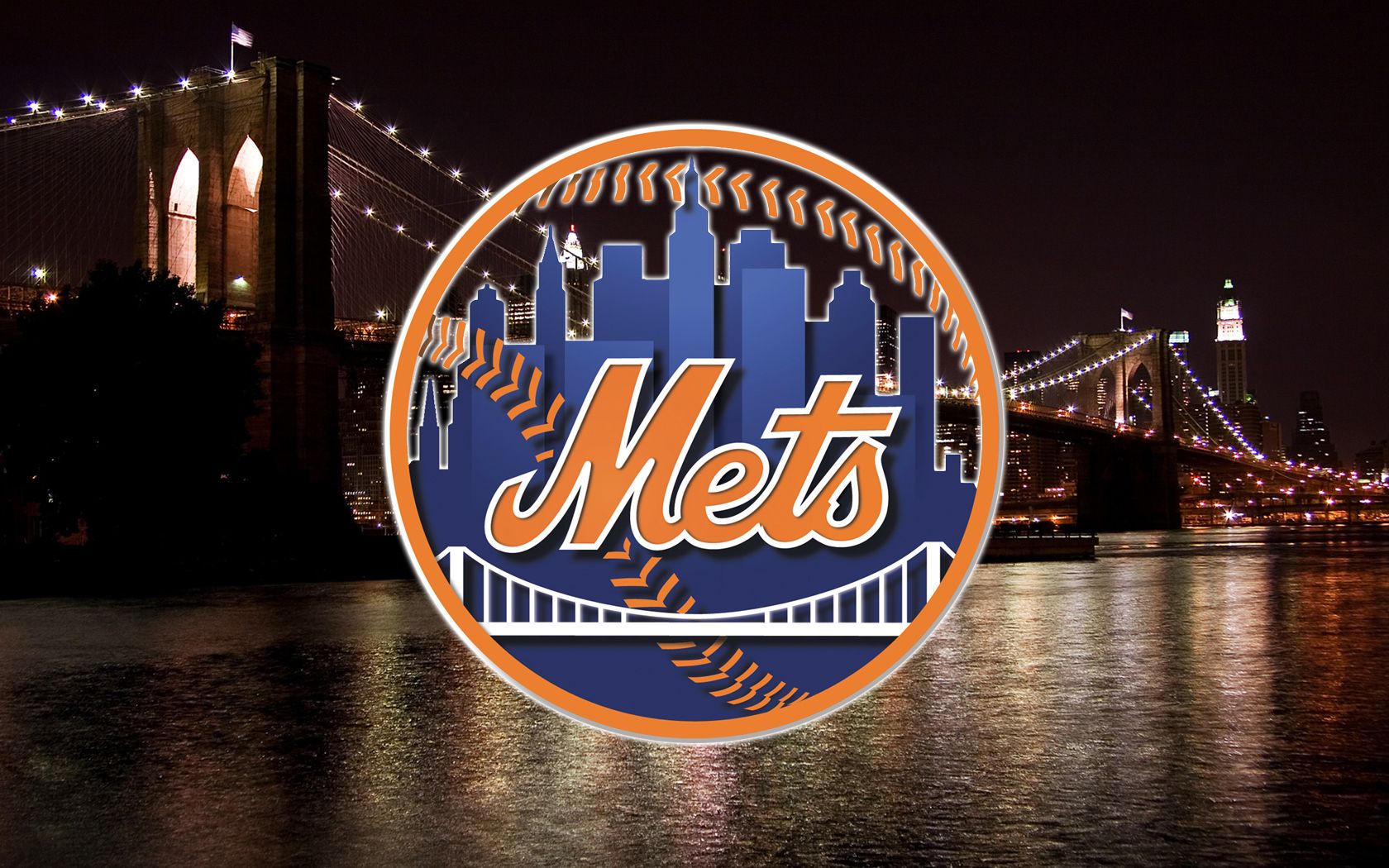 new york mets wallpaper,schriftart,grafik,stadt,nacht