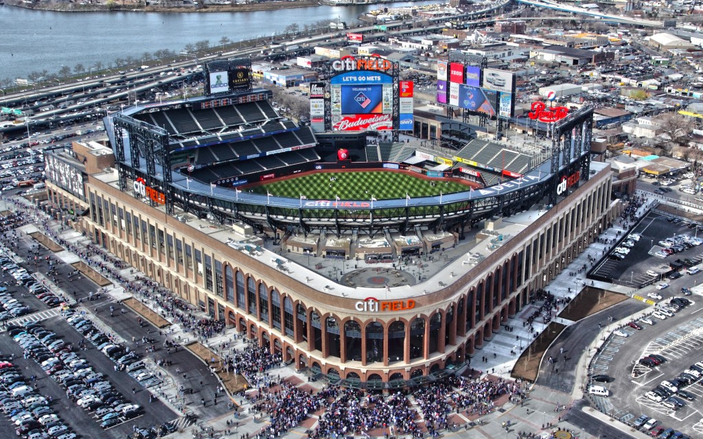 fond d'écran new york mets,stade,zone métropolitaine,photographie aérienne,architecture,parc de baseball
