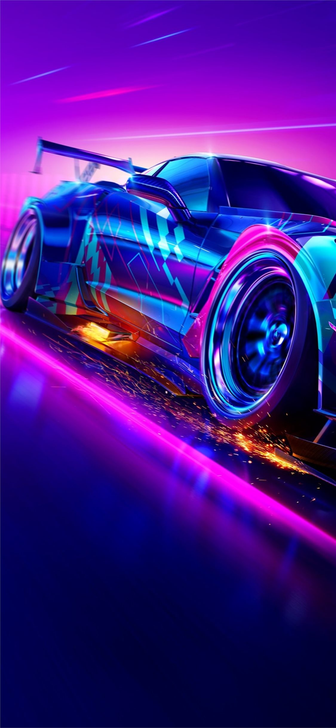 need for speed iphone wallpaper,vehicle,car,purple,automotive design,electric blue