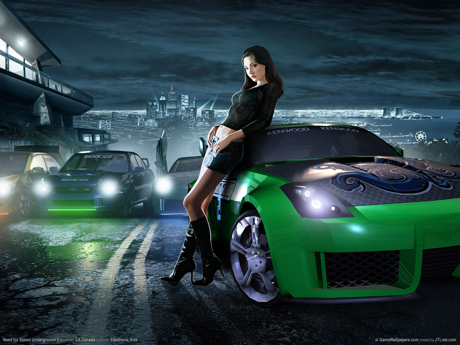 notwendigkeit für speed ​​underground 2 wallpaper,fahrzeug,auto,leistungsauto,sportwagen,stadtauto