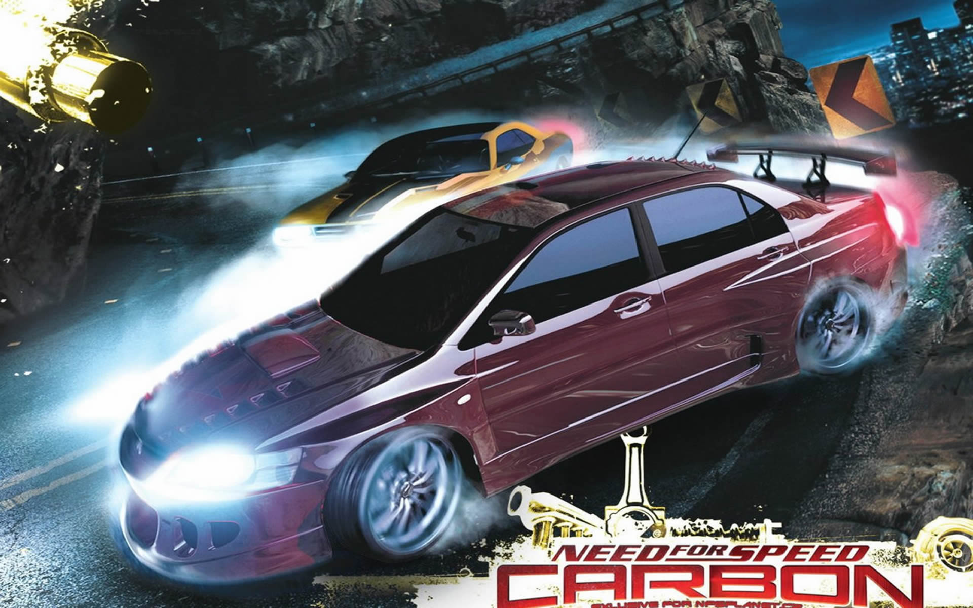 nfs carbon wallpaper,land vehicle,vehicle,car,mitsubishi,automotive design