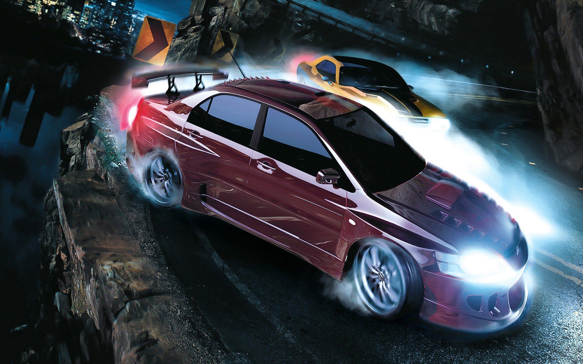 nfs carbon wallpaper,land vehicle,vehicle,car,sports car,mitsubishi