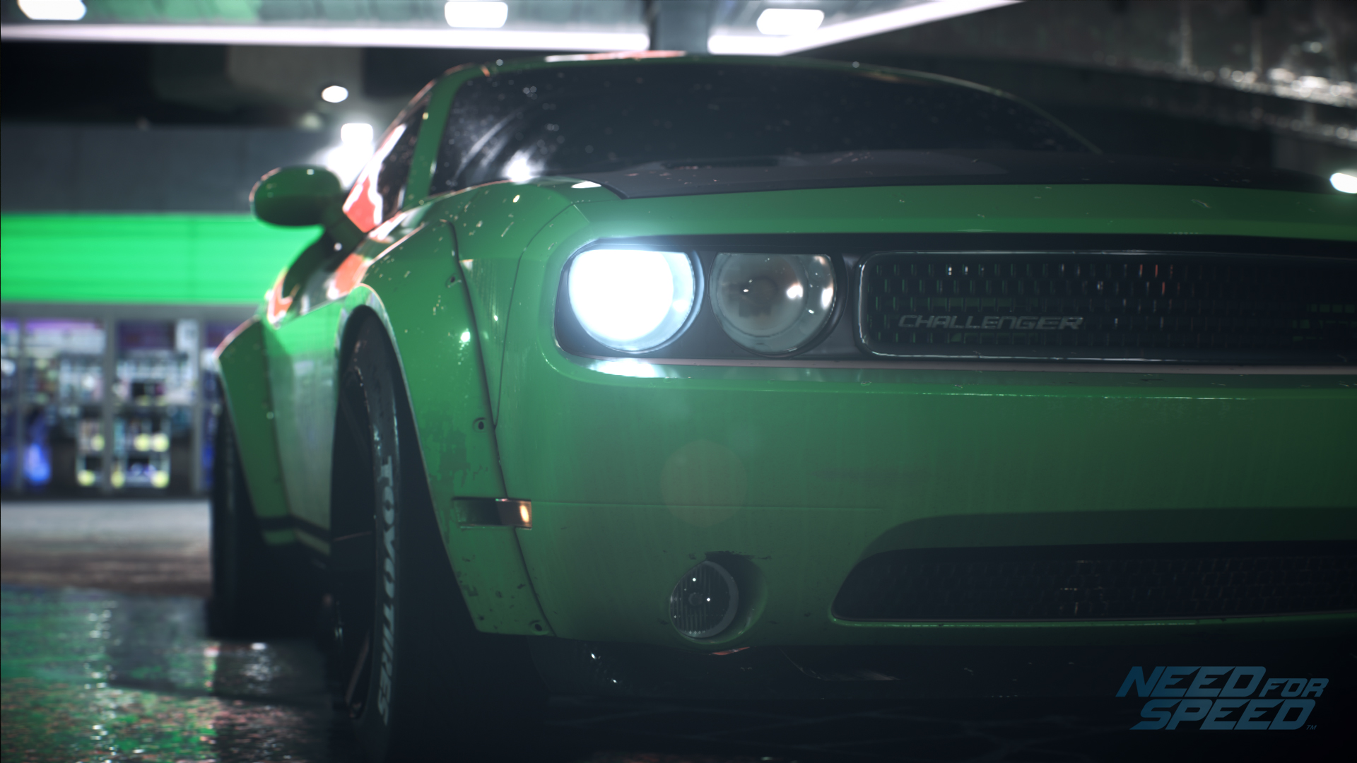 need for speed 2015 wallpaper,land vehicle,vehicle,car,green,muscle car