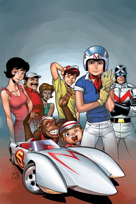 speed ​​racer wallpaper,animierter cartoon,karikatur,fiktion,animation,erfundener charakter