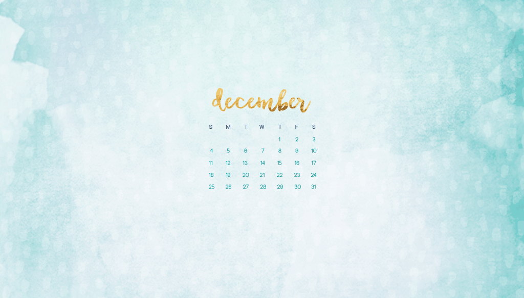 december calendar wallpaper,text,font,turquoise,aqua,azure