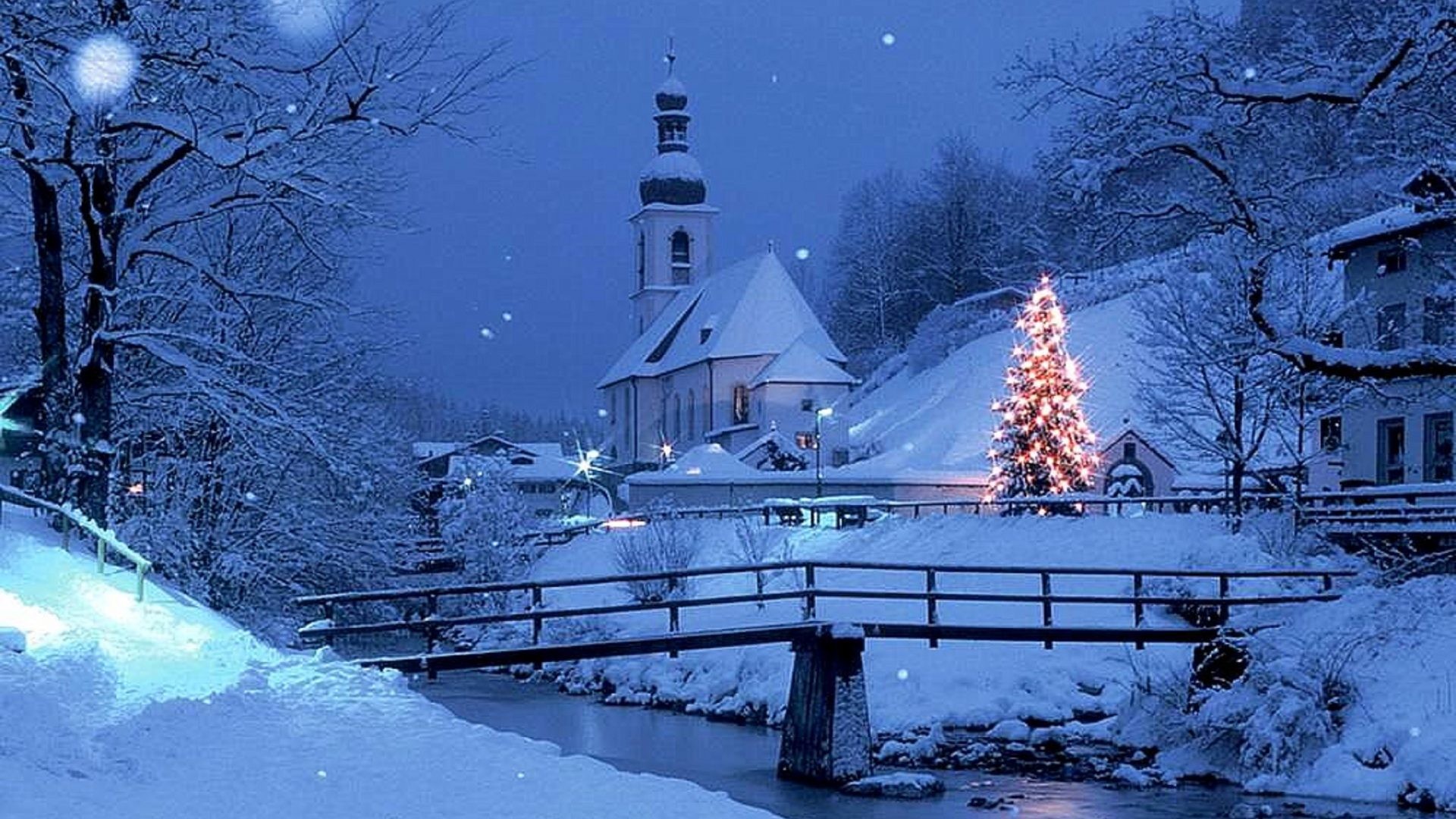 겨울 크리스마스 벽지,겨울,눈,동결,나무,하늘