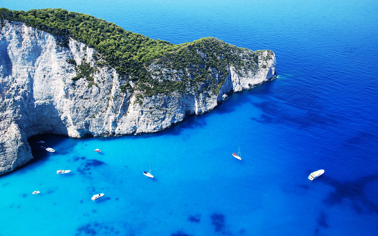 ギリシャのデスクトップの壁紙,水域,海,海岸,強気,崖