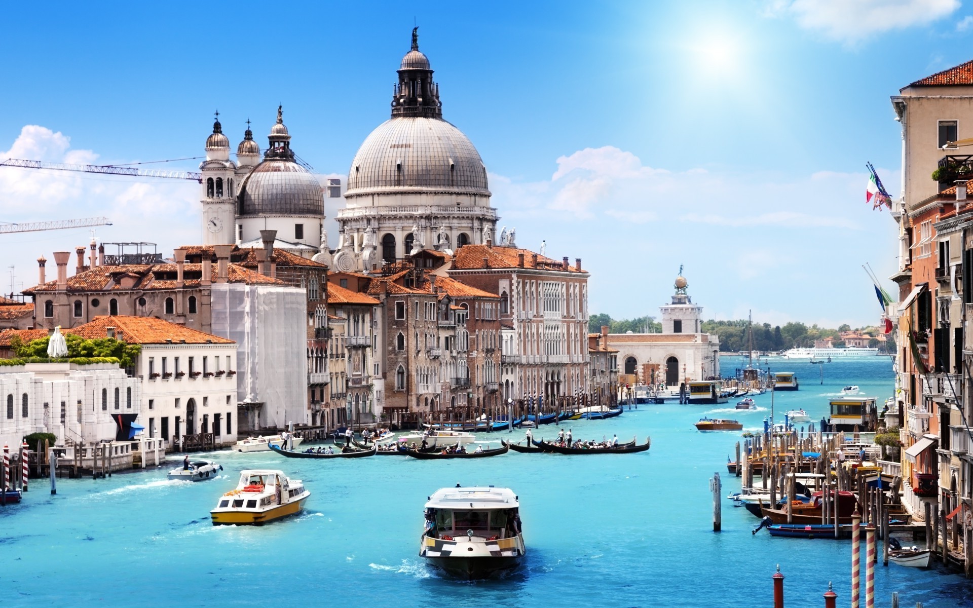 イタリアのデスクトップの壁紙,水路,町,観光,市,運河