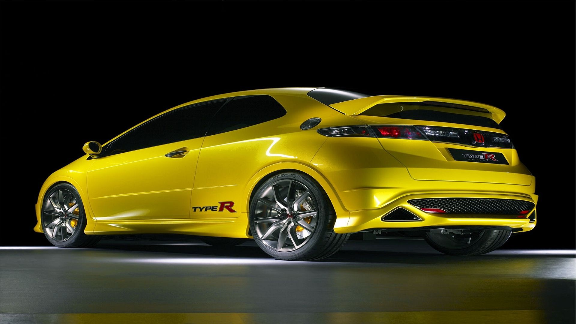 honda car wallpaper,land vehicle,vehicle,car,yellow,automotive design