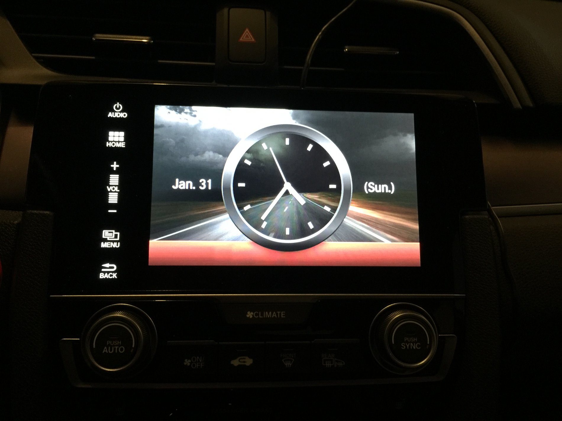 honda clock wallpaper,vehicle,car,personal luxury car,multimedia,speedometer