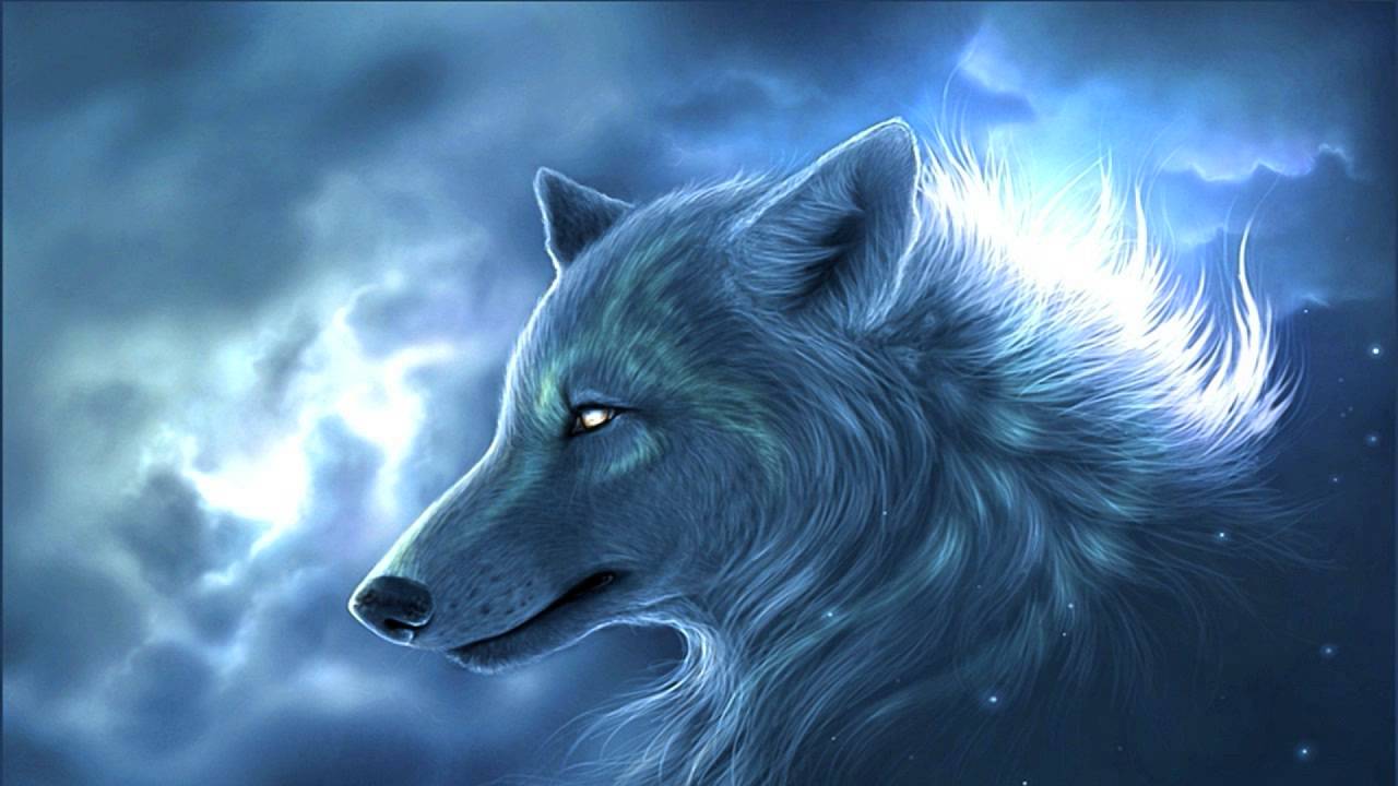Anime Wolf Tapete Wolf Kanadischer Eskimohund Illustration Wolfshund Canis Lupus Tundrarum 963558 Wallpaperuse