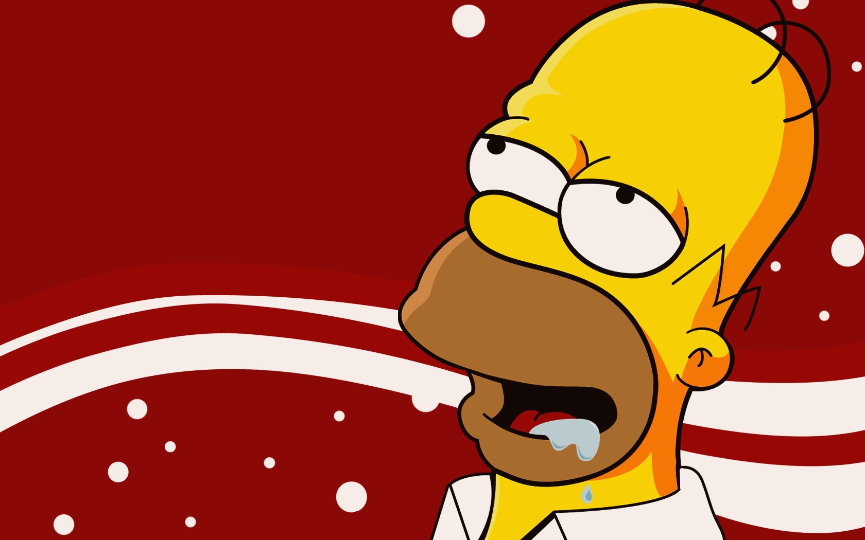 homer wallpaper,cartoon,animated cartoon,red,fictional character,animation