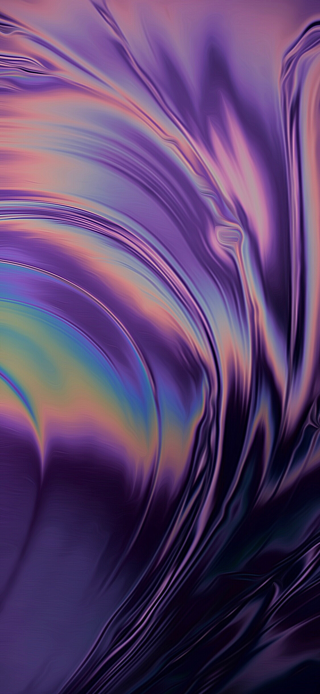 新しいmacの壁紙,紫の,青い,バイオレット,波,水