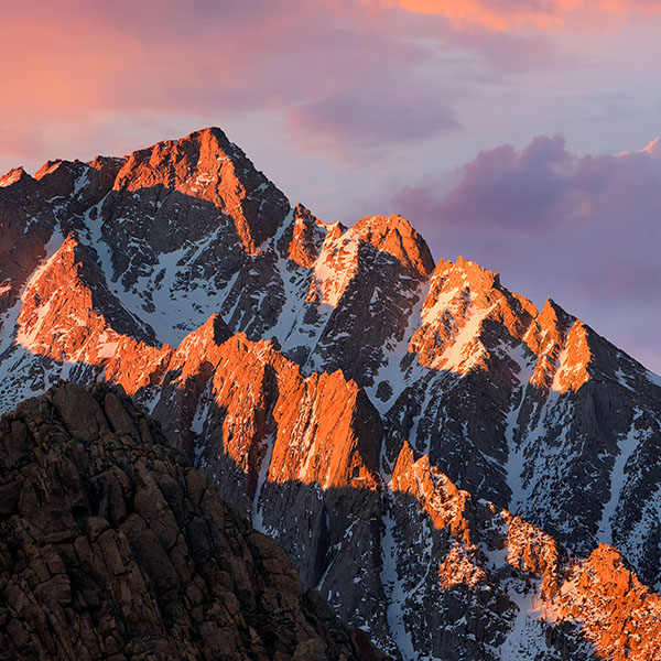 apple sierra wallpaper,mountainous landforms,mountain,sky,nature,natural landscape