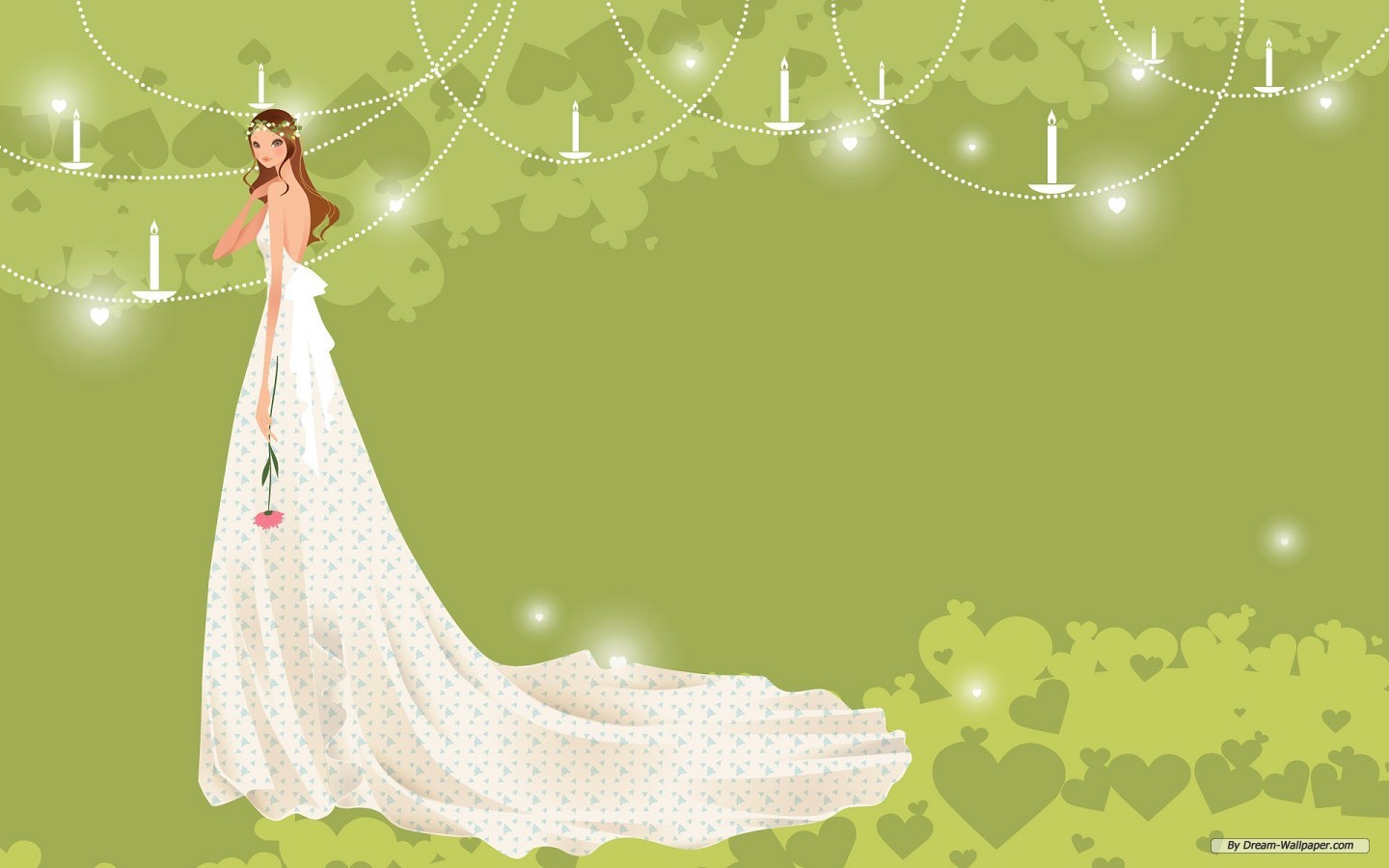 fondo de pantalla hochzeit,vestir,verde,vestido,vestido de novia,ilustración