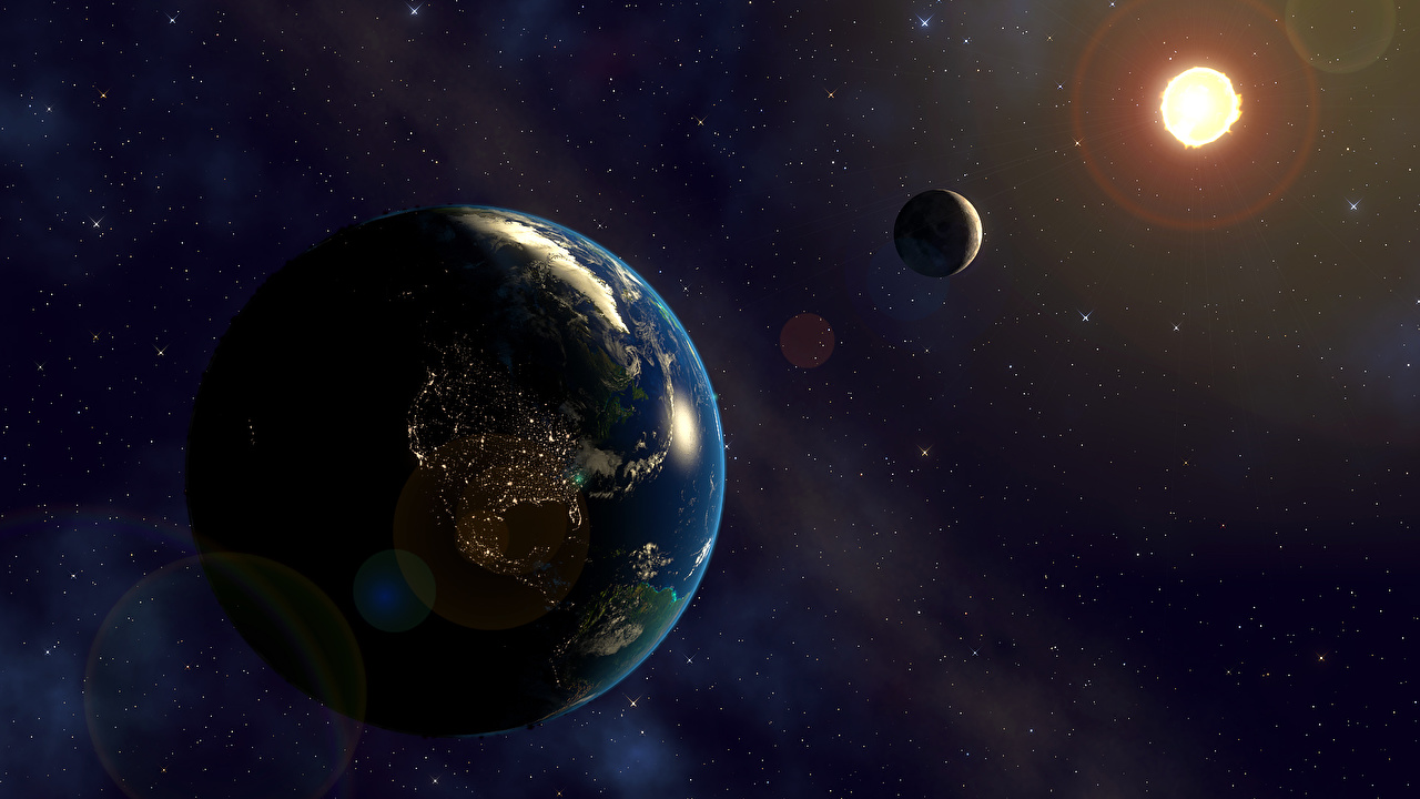 에르 드 벽지,대기권 밖,행성,천체,분위기,우주