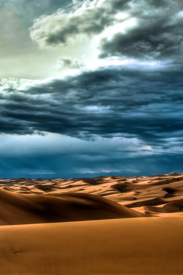 휴대폰 hd 월페이퍼,하늘,사막,자연,모래,에르그