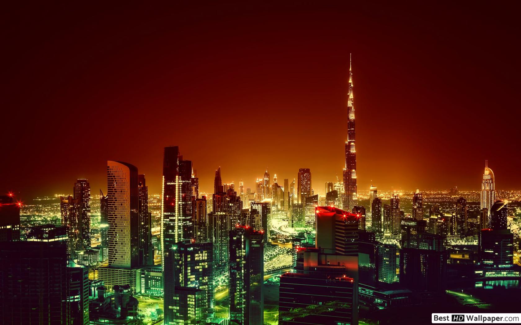 두바이 벽지,도시 풍경,수도권,시티,도시 지역,지평선