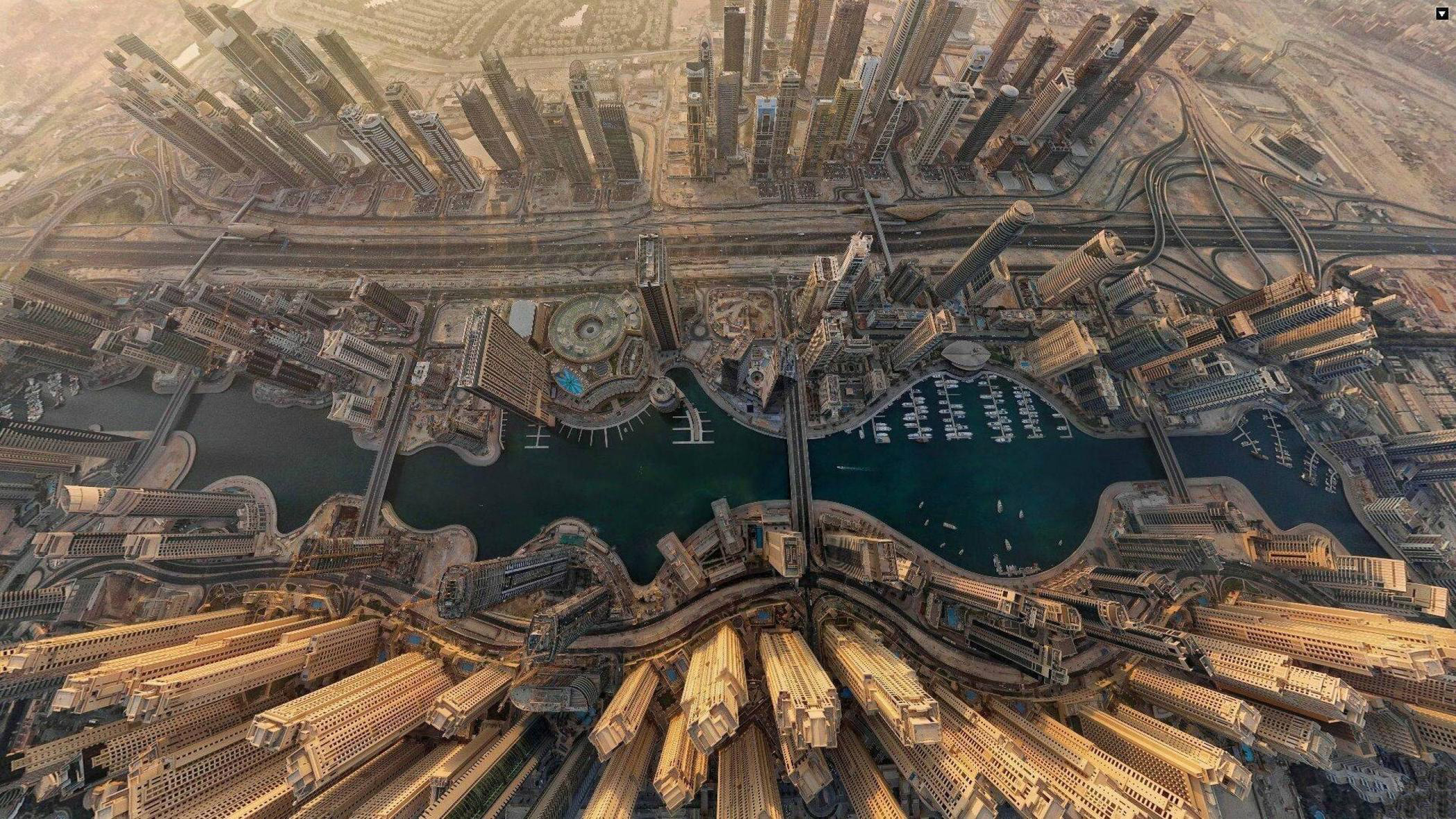 두바이 벽지,세계